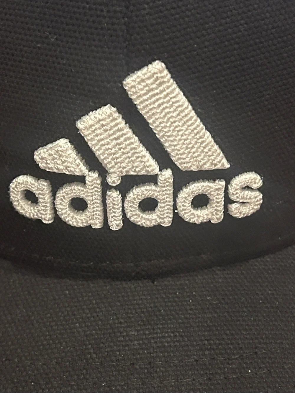 adidas Black AeroReady A-Flex S/M Fitted Golf/Baseball Cap New!
